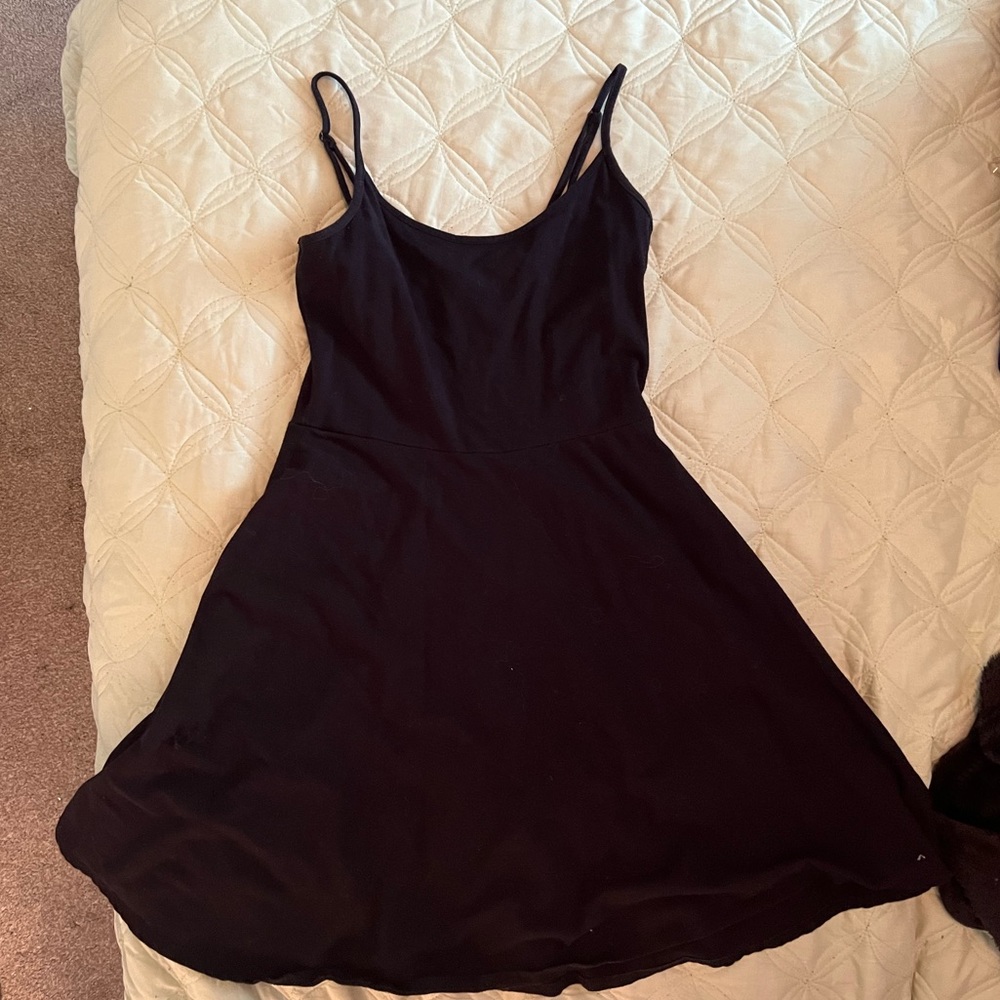 Black basic sundress